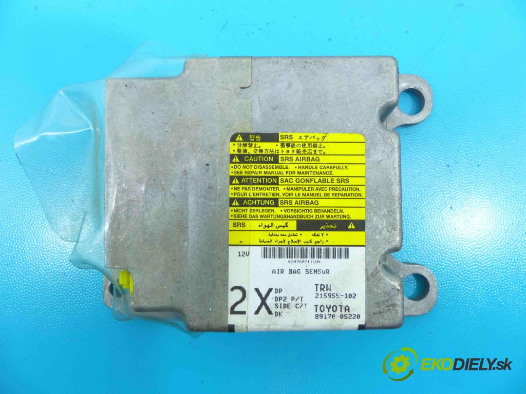 Toyota Avensis II T25 2003-2008 2.2 D4D 150 HP manual 110 kW 2231 cm3 4- modul riadiaca jednotka 89170-05220 (Ostatné)