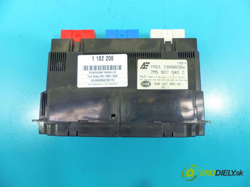 Ford Galaxy Mk1 1995-2006 2.3b 145 HP manual 107 kW 2295 cm3 5- panel kúrenia 7M5907040C