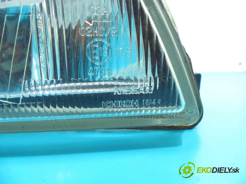 Nissan Almera N15 1995-2000 2.0d 75 HP manual 55 kW 1974 cm3 4- Reflektor: pravý  (Pravé)