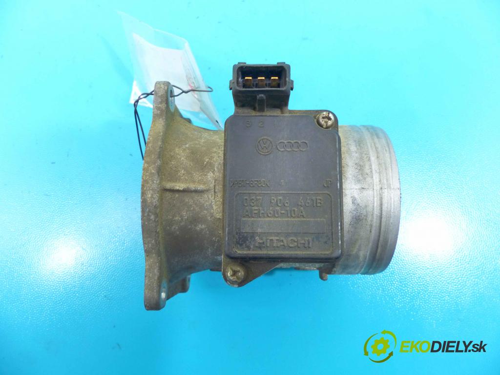 Audi A4 B5 1994-2001 1.8 20v 125 HP manual 92 kW 1781 cm3 5- průtokoměr: 037906461B (Váhy vzduchu)