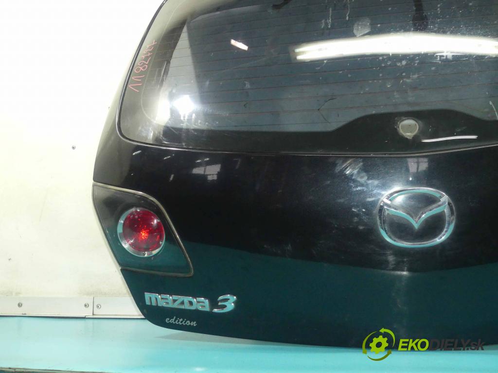Mazda 3 I BK 2003-2009 1.6 citd 109 HP manual 80 kW 1560 cm3 5- zadna kufor  (Zadné kapoty)