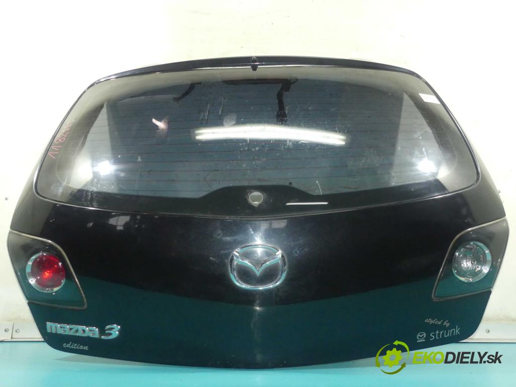 Mazda 3 I BK 2003-2009 1.6 citd 109 HP manual 80 kW 1560 cm3 5- zadna kufor  (Zadné kapoty)
