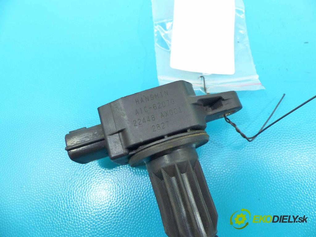 Nissan Micra K12 2003-2010 1.2 16v 65 HP manual 48 kW 1240 cm3 3- cievka zapaľovacia 22448-AX001 (Zapaľovacie cievky, moduly)