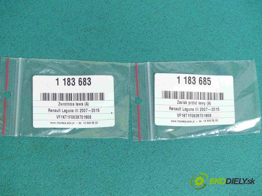 Renault Laguna III 2007-2015 2.0 16v 140 HP manual 103 kW 1997 cm3 5- náboj ľavé  (Náboje)