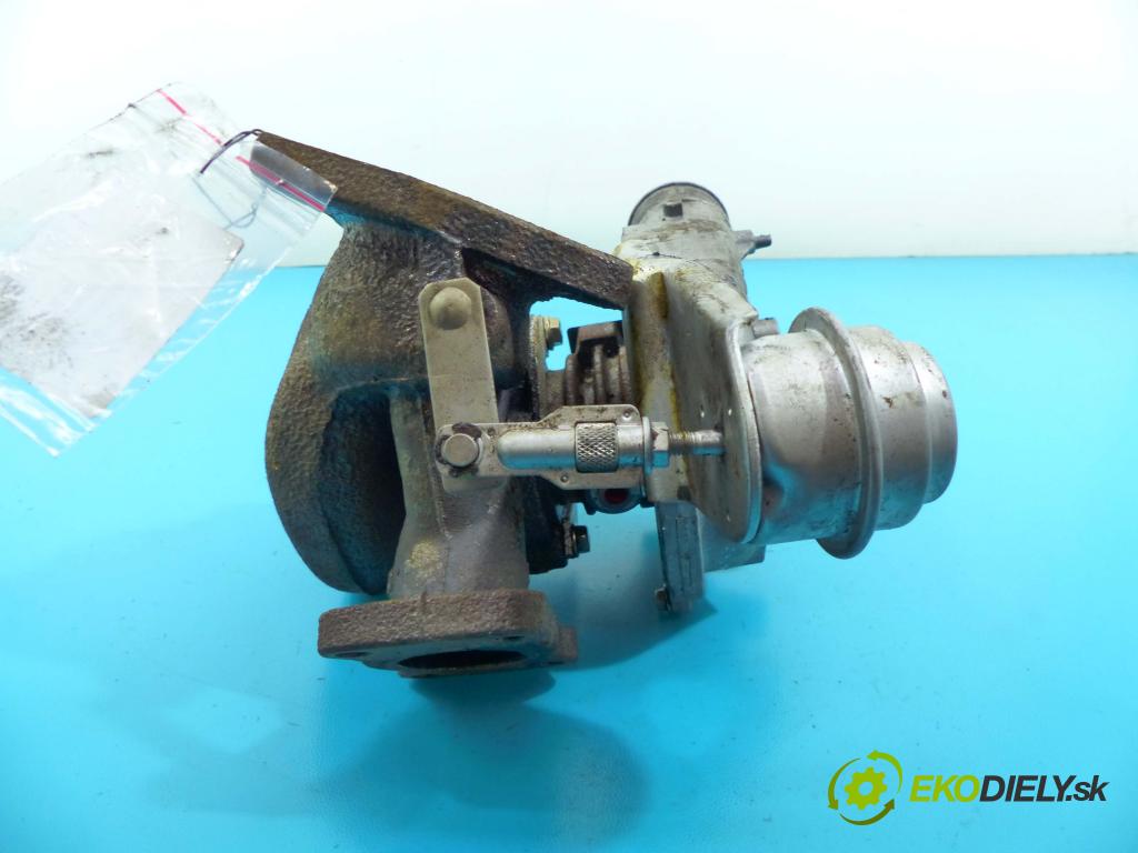 Peugeot 807 2002-2014 2.0 hdi 107 HP manual 79 kW 1997 cm3 5- turbodúchadlo, turbo 713667-3 (Turbodúchadlá (kompletné))