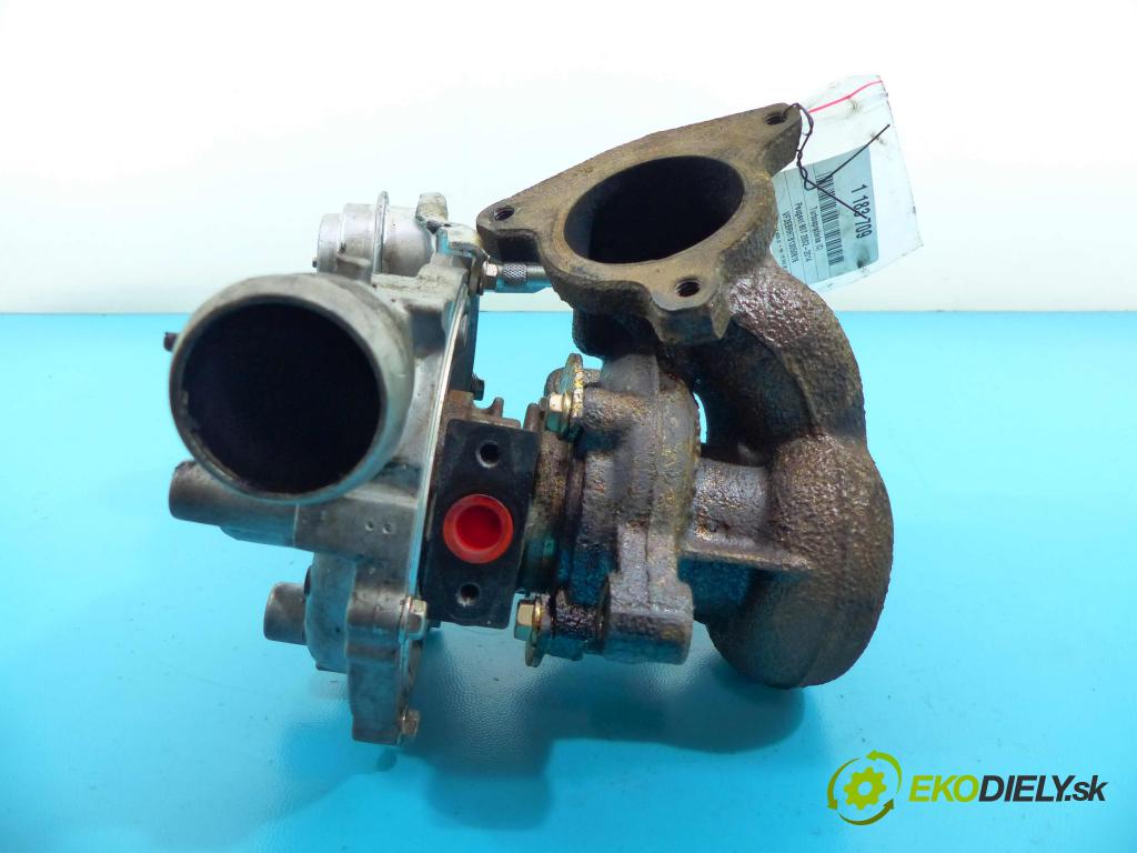 Peugeot 807 2002-2014 2.0 hdi 107 HP manual 79 kW 1997 cm3 5- turbodúchadlo, turbo 713667-3 (Turbodúchadlá (kompletné))