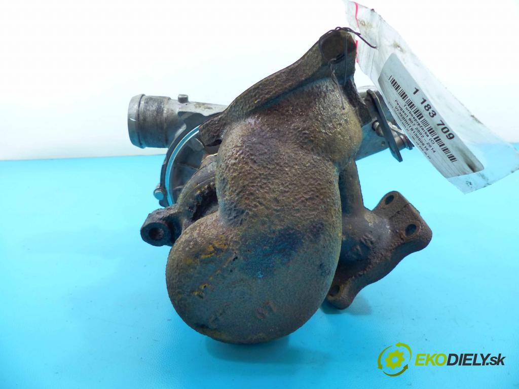 Peugeot 807 2002-2014 2.0 hdi 107 HP manual 79 kW 1997 cm3 5- turbodúchadlo, turbo 713667-3 (Turbodúchadlá (kompletné))