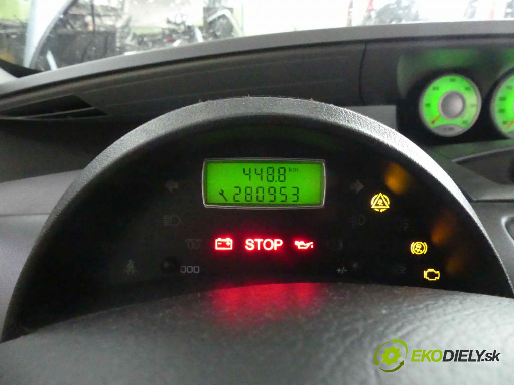 Peugeot 807 2002-2014 2.0 hdi 107 HP manual 79 kW 1997 cm3 5- Zobrazit: 1488702080 (Prístrojové dosky, displeje)