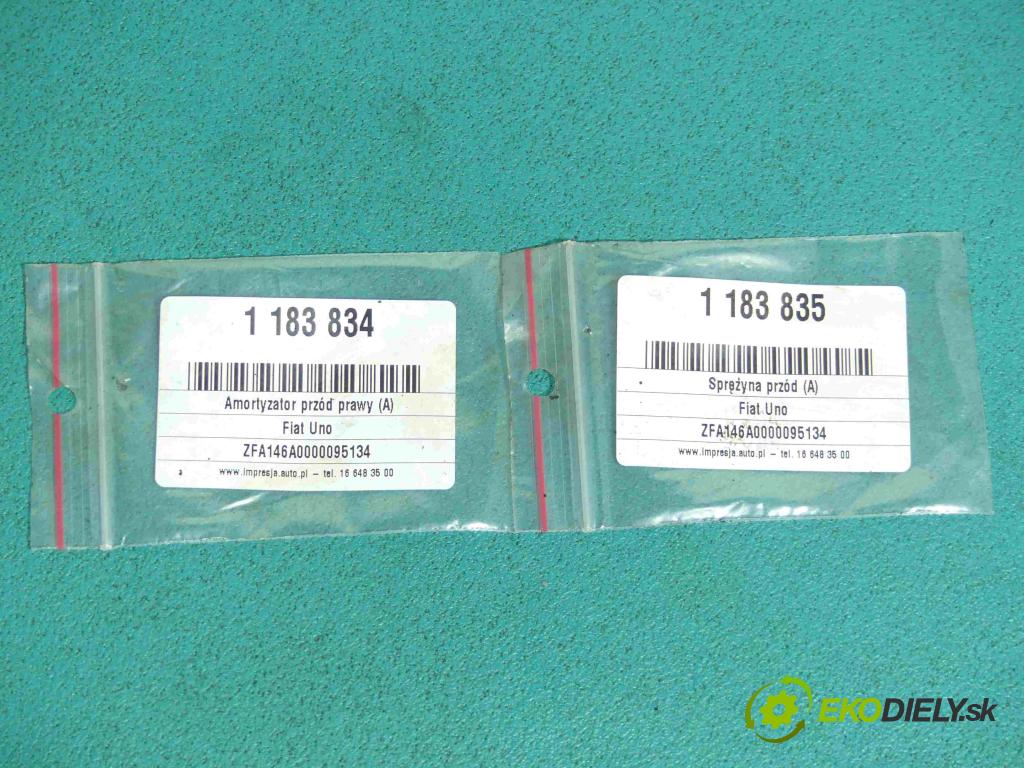 Fiat Uno 0.9 39 HP manual 29 kW 899 cm3 5- pružina predné  (Ostatné)