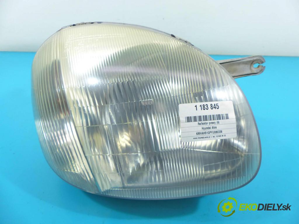 Hyundai Atos 1.0 55 HP manual 40,4 kW 999 cm3 5- Reflektor: pravý  (Pravé)