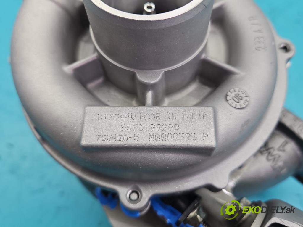 Ford C-Max I 2003-2010 1.6 tdci 109 HP manual 80 kW 1560 cm3 5- turbodúchadlo, turbo repasovaná 753420-5
