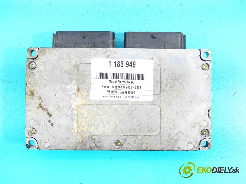 Renault Megane II 2003-2008 2.0 16v 135 HP automatic 99 kW 1998 cm3 5- modul riadiaca jednotka 8200324565 (Ostatné)