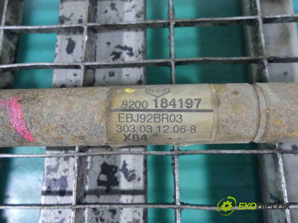 Renault Megane II 2003-2008 2.0 16v 135 HP automatic 99 kW 1998 cm3 5- poloos ľavé 8200184197 (Poloosy)