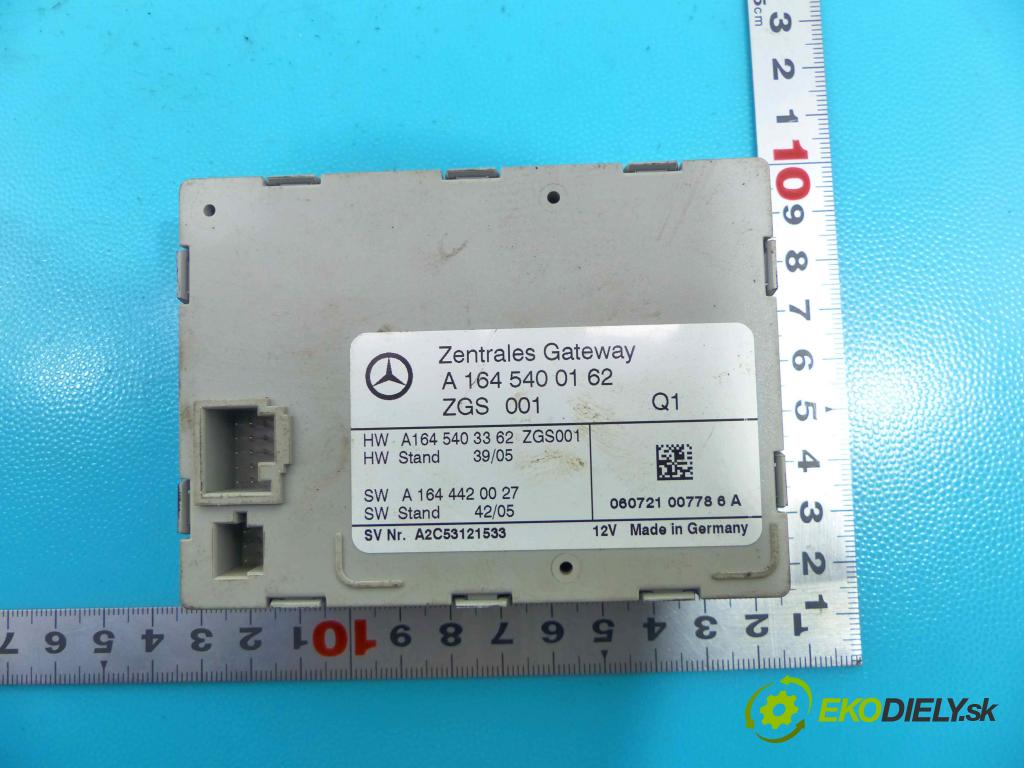 Mercedes R W251 2005-2013 3.0 CDI 224hp automatic 165 kW 2987 cm3 5- modul riadiaca jednotka A1645400162 (Ostatné)