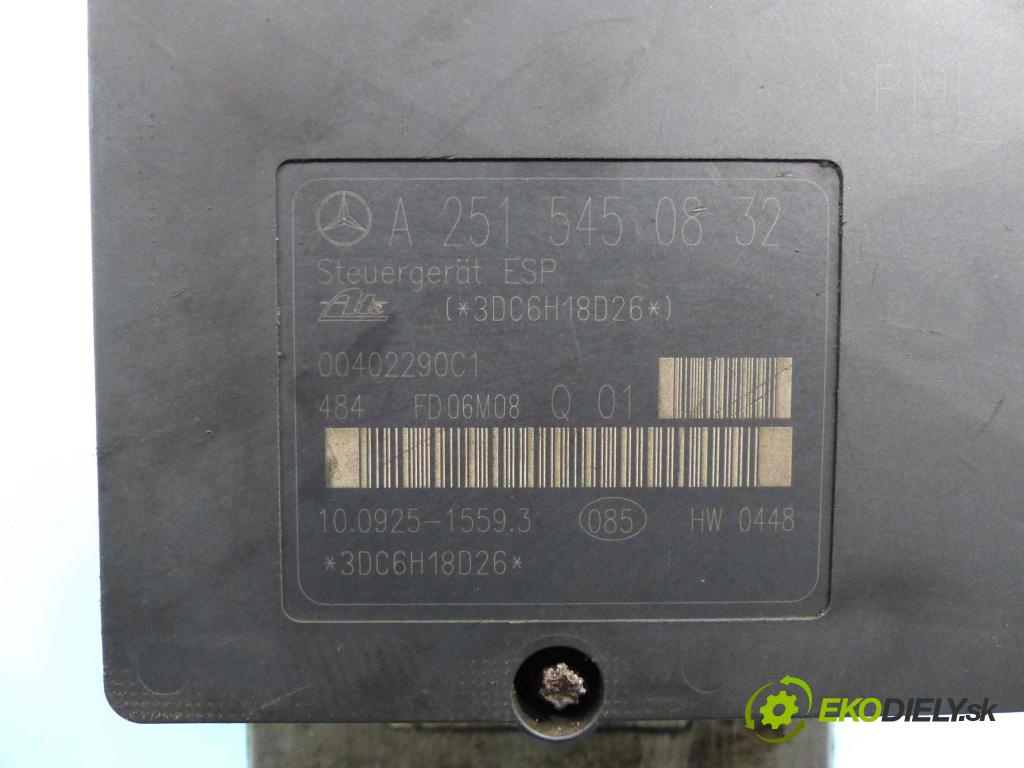 Mercedes R W251 2005-2013 3.0 CDI 224hp automatic 165 kW 2987 cm3 5- čerpadlo abs A1644311912 (Pumpy ABS)