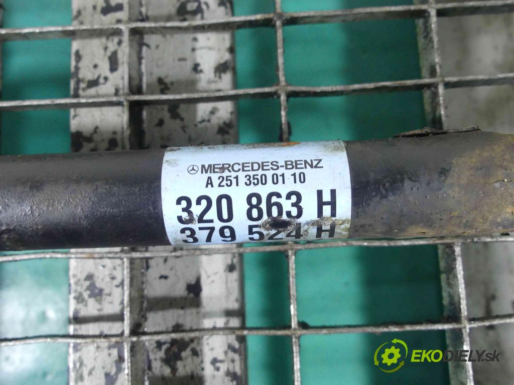 Mercedes R W251 2005-2013 3.0 CDI 224hp automatic 165 kW 2987 cm3 5- poloos ľavé A2513500110 (Poloosy)