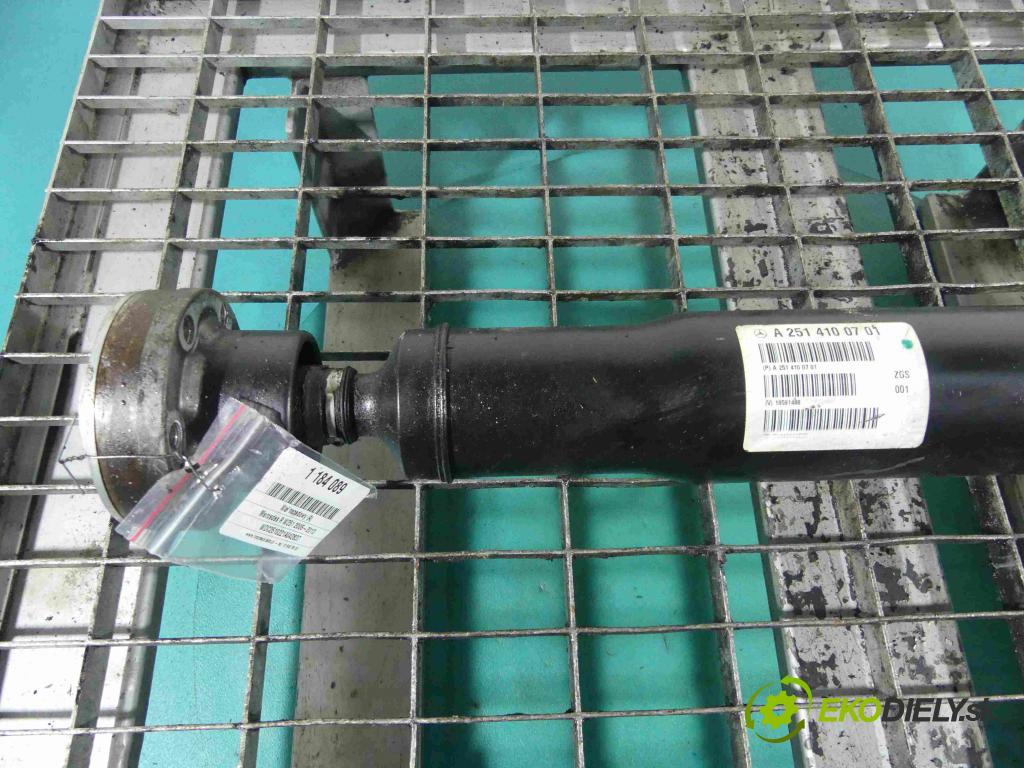 Mercedes R W251 2005-2013 3.0 CDI 224hp automatic 165 kW 2987 cm3 5- Hřídel: motorovy A2514100701 (Kardaňové hriadele)