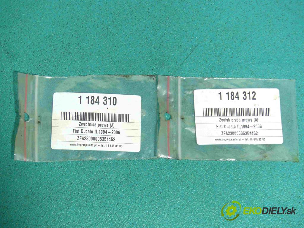 Fiat Ducato II 1994-2006 2.4d 84KM manual 62 kW 2445 cm3 5- náboj pravé  (Náboje)