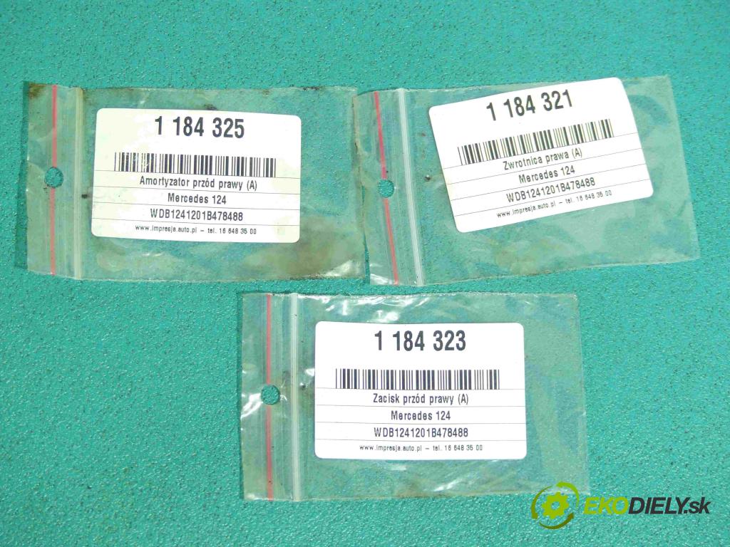 Mercedes 124 2.0d 75 HP manual 55 kW 1997 cm3 4- náboj pravé  (Náboje)