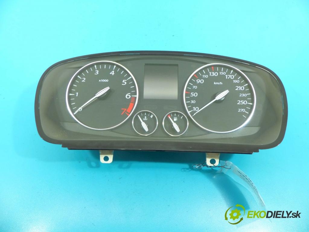 Renault Laguna III 2007-2015 2.0 16v 140 HP manual 103 kW 1997 cm3 5- prístrojovka/ budíky 248100003R (Prístrojové dosky, displeje)