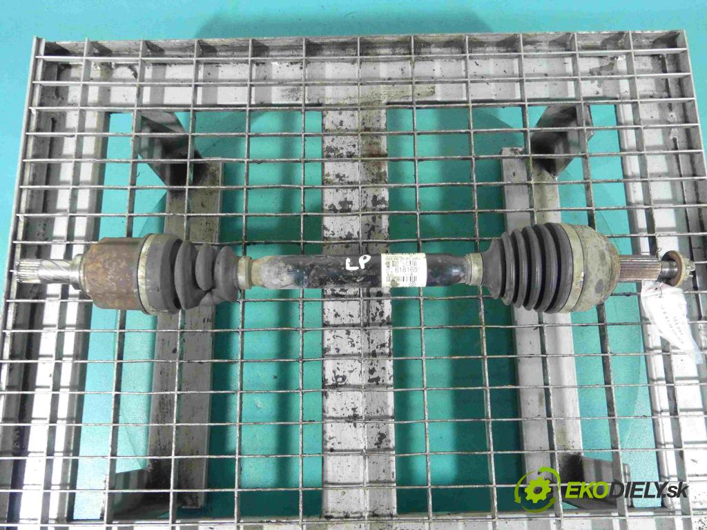 Renault Laguna III 2007-2015 2.0 16v 140 HP manual 103 kW 1997 cm3 5- poloos ľavé 8200618165 (Poloosy)