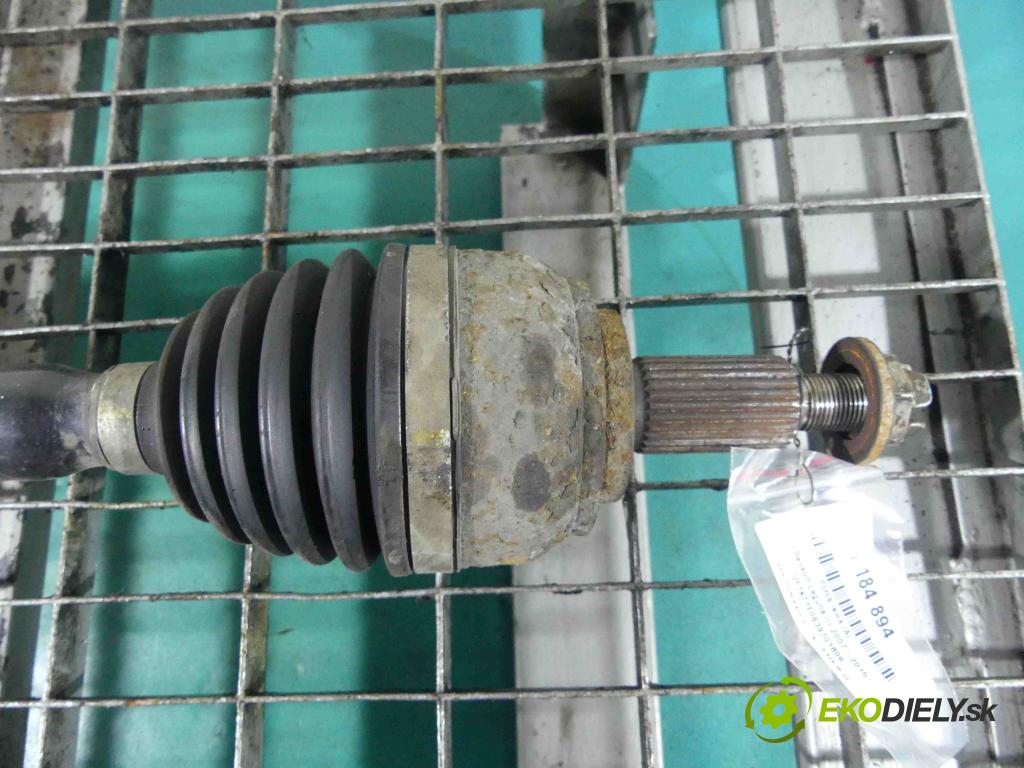 Renault Laguna III 2007-2015 2.0 16v 140 HP manual 103 kW 1997 cm3 5- poloos ľavé 8200618165 (Poloosy)