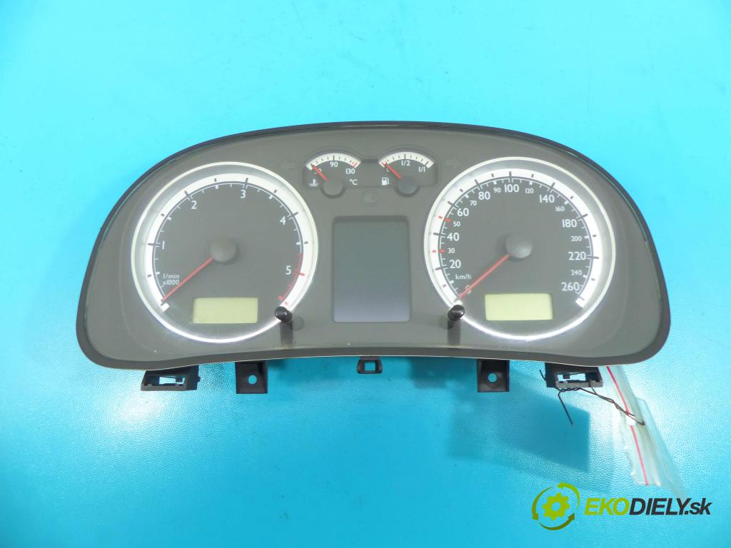 Vw Bora 1.9 tdi 101 HP manual 74 kW 1896 cm3 5- prístrojovka/ budíky 1J5920846C (Prístrojové dosky, displeje)