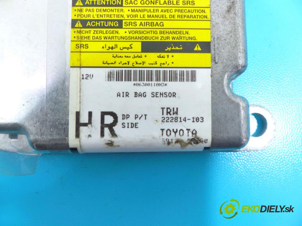 Toyota Auris I 2006-2013 1.4 D4D 90 HP manual 66 kW 1364 cm3 5- modul riadiaca jednotka 89650-02550 (Ostatné)
