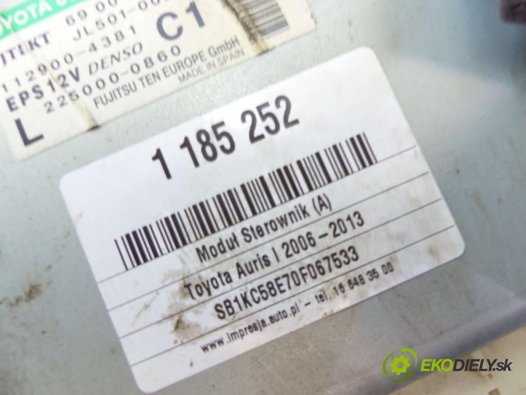 Toyota Auris I 2006-2013 1.4 D4D 90 HP manual 66 kW 1364 cm3 5- modul riadiaca jednotka 89650-02550 (Ostatné)