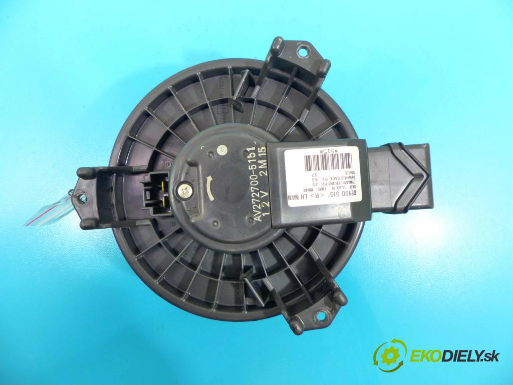Toyota Auris I 2006-2013 1.4 D4D 90 HP manual 66 kW 1364 cm3 5- ventilátor vzduchu AV272700-5151