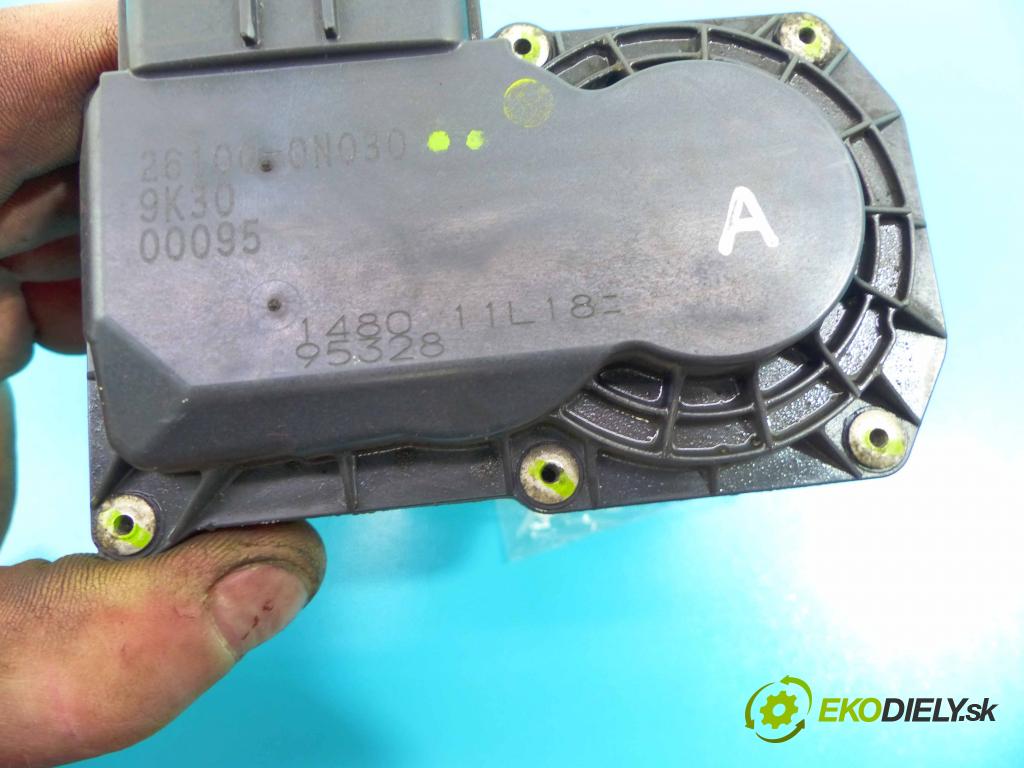 Toyota Auris I 2006-2013 1.4 D4D 90 HP manual 66 kW 1364 cm3 5- klapka 26100-0N030 (Škrtiace klapky)