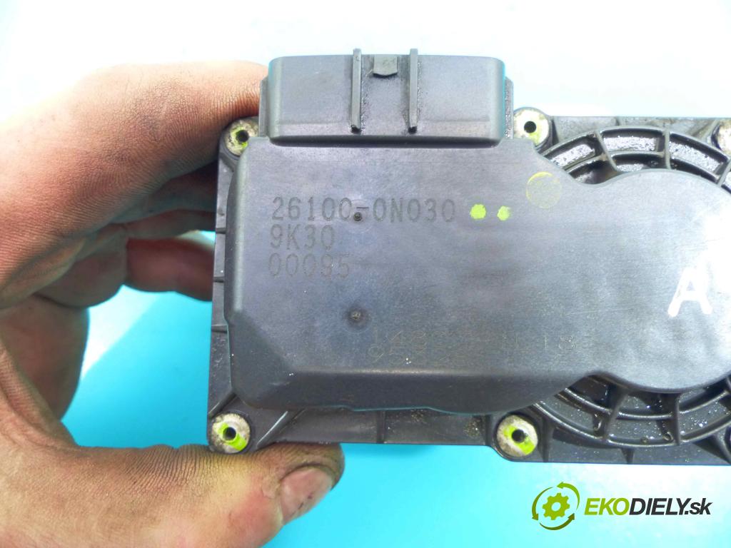 Toyota Auris I 2006-2013 1.4 D4D 90 HP manual 66 kW 1364 cm3 5- klapka 26100-0N030 (Škrtiace klapky)