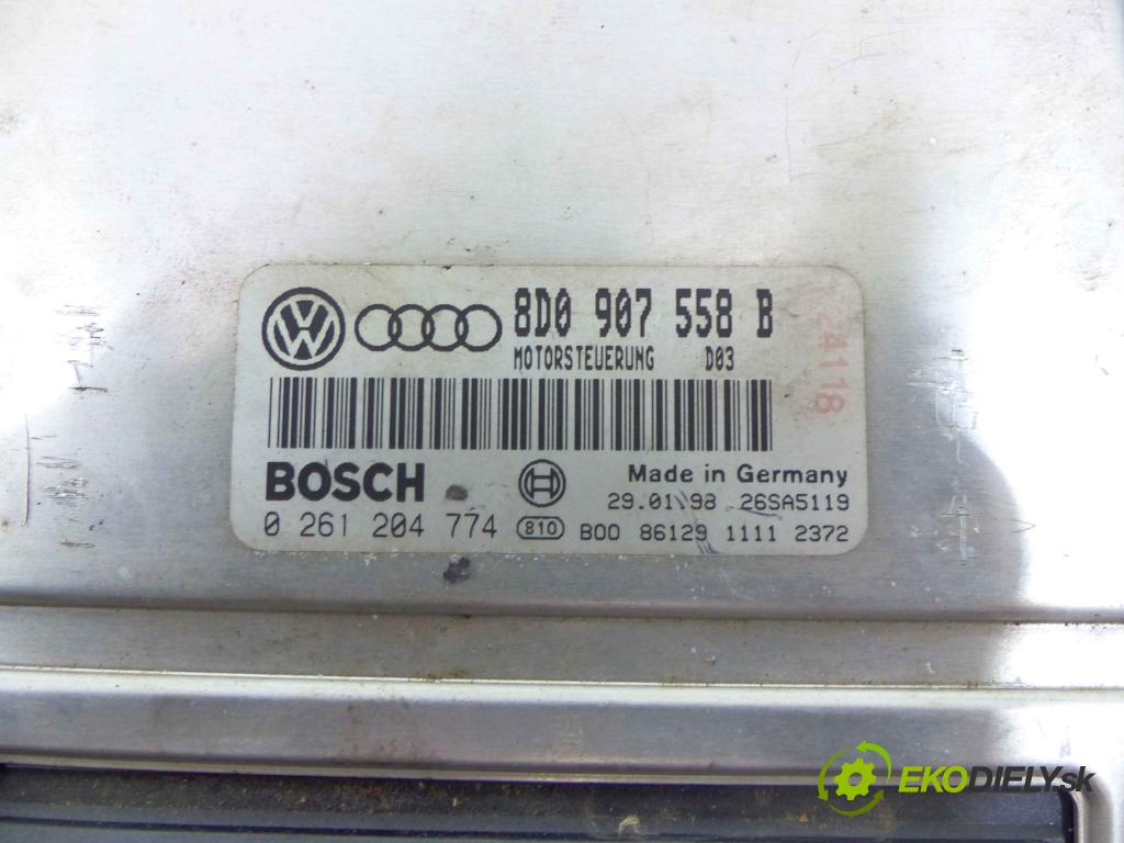 Audi A4 B5 1994-2001 1.8 20v 125 HP manual 92 kW 1781 cm3 5- Jednotka riadiaca 8D0907558B