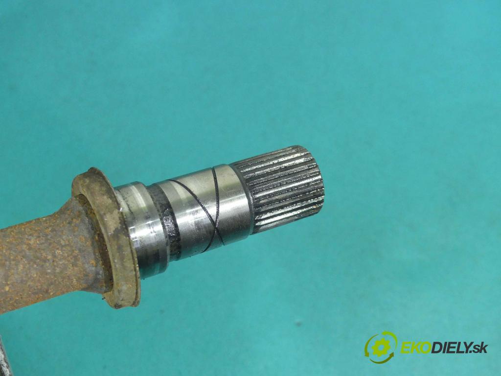 Mazda 3 I BK 2003-2009 2.3 16v 166 HP automatic 122 kW 2261 cm3 4- poloos pravé GG4425500A (Poloosy)