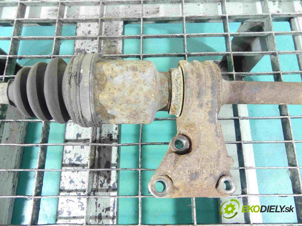 Mazda 3 I BK 2003-2009 2.3 16v 166 HP automatic 122 kW 2261 cm3 4- poloos pravé GG4425500A (Poloosy)