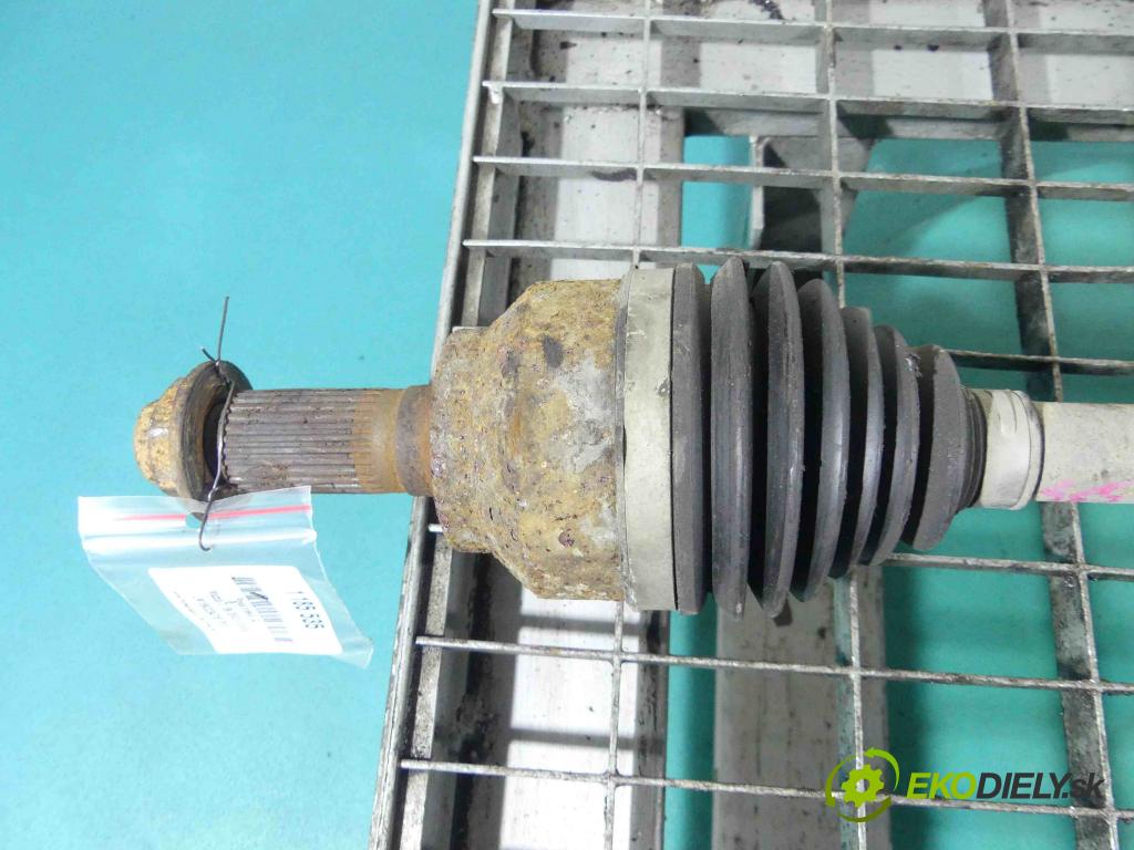 Mazda 3 I BK 2003-2009 2.3 16v 166 HP automatic 122 kW 2261 cm3 4- poloos pravé GG4425500A (Poloosy)