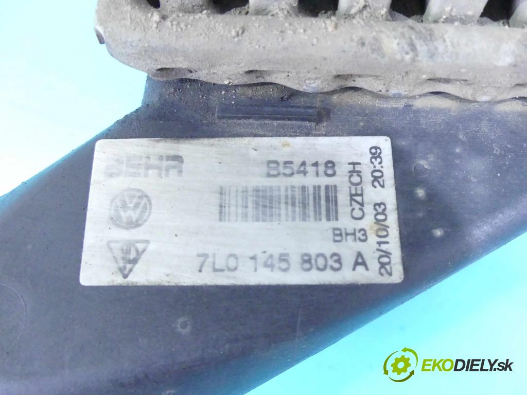 Vw Touareg I 2002-2010 2.5 tdi 174 hp manual 128 kW 2461 cm3 5- Intercooler 7L0145803A (Chladiče nasávaného vzduchu (intercoolery))