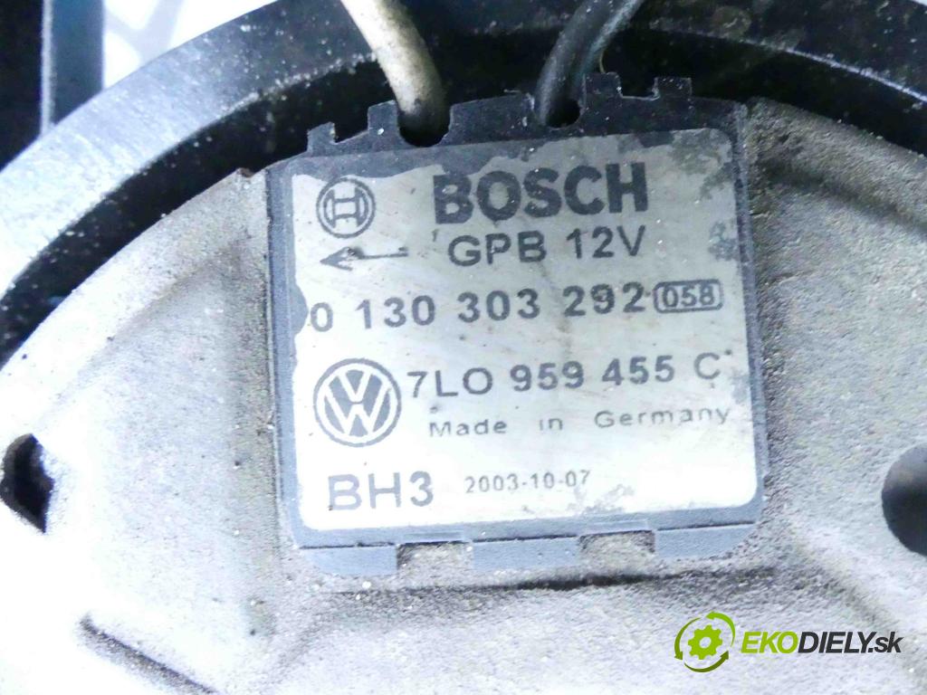 Vw Touareg I 2002-2010 2.5 tdi 174 HP manual 128 kW 2461 cm3 5- Ventilátor chladiča 0130303293