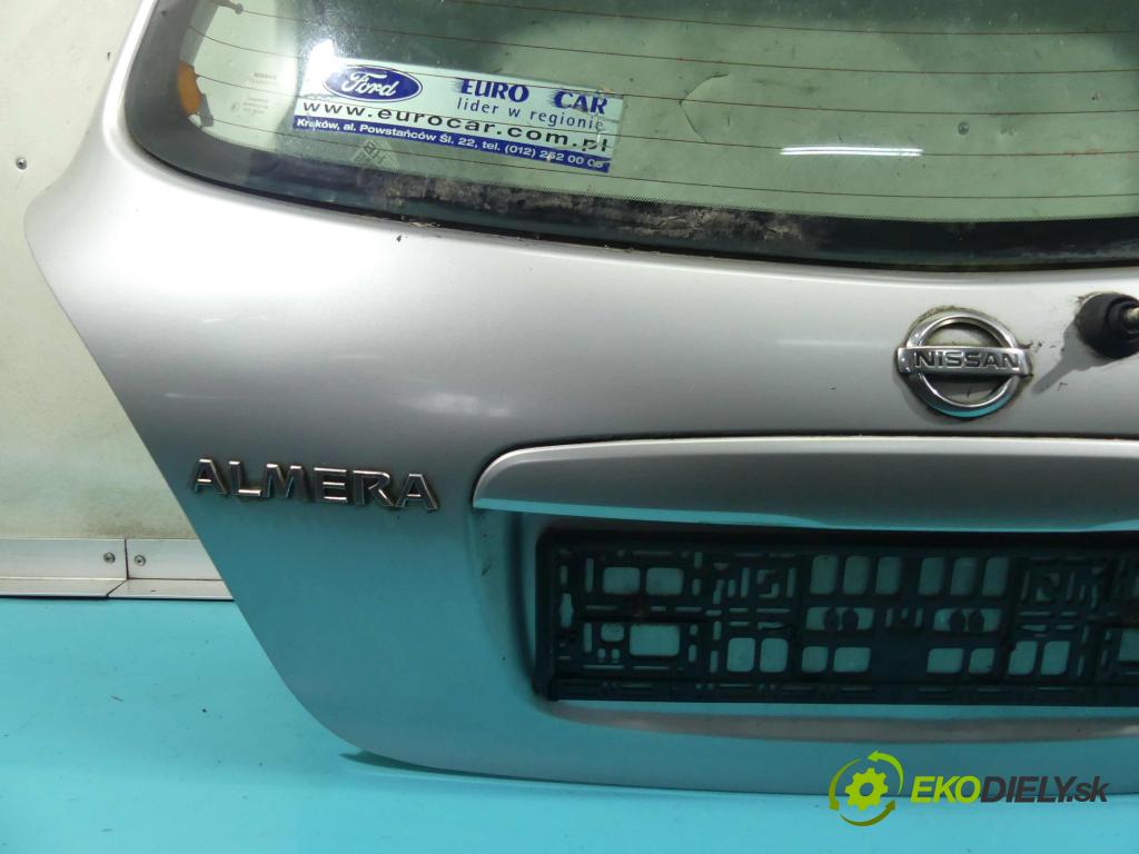 Nissan Almera N16 2000-2006 1.5 dci 82 HP manual 60 kW 1461 cm3 5- zadna kufor  (Zadné kapoty)