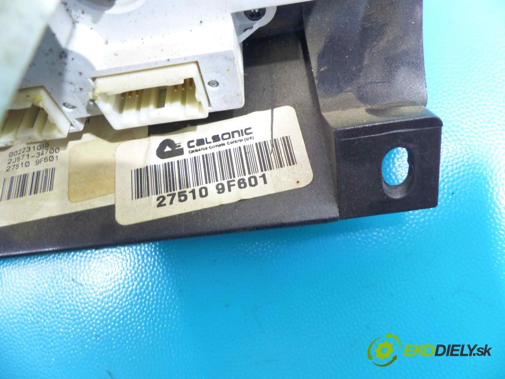 Nissan Primera P11 1996-2002 1.8 16v 114 HP manual 84 kW 1769 cm3 5- panel kúrenia 275109F601