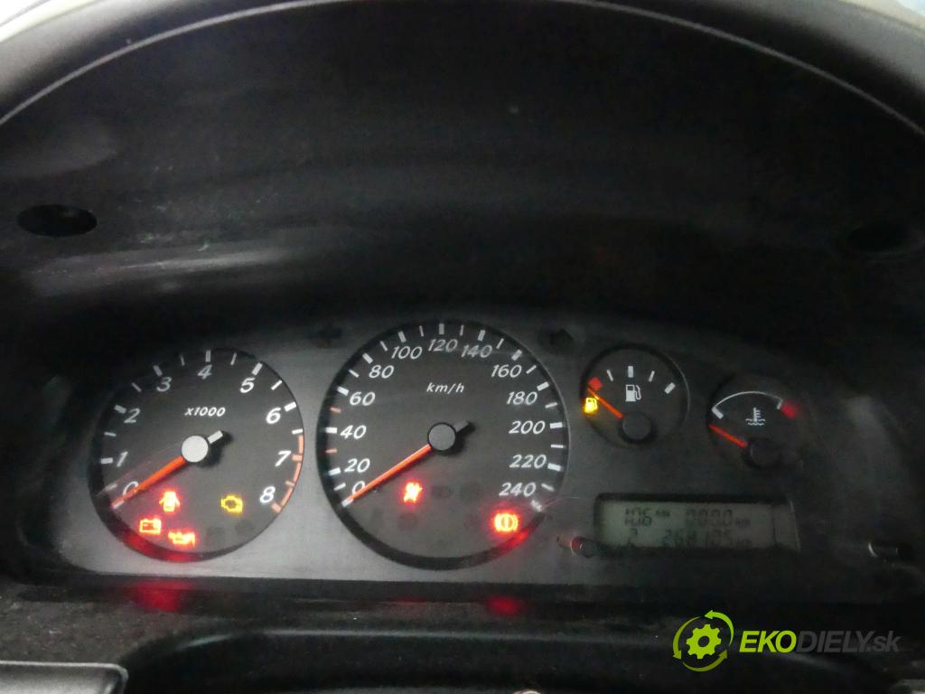 Nissan Primera P11 1996-2002 1.8 16v 114 HP manual 84 kW 1769 cm3 5- prístrojovka/ budíky  (Prístrojové dosky, displeje)