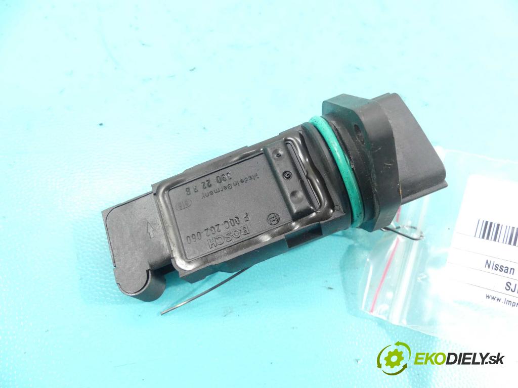 Nissan Primera P12 2001-2007 1.8 16v 116 HP manual 85 kW 1769 cm3 5- průtokoměr:  (Váhy vzduchu)