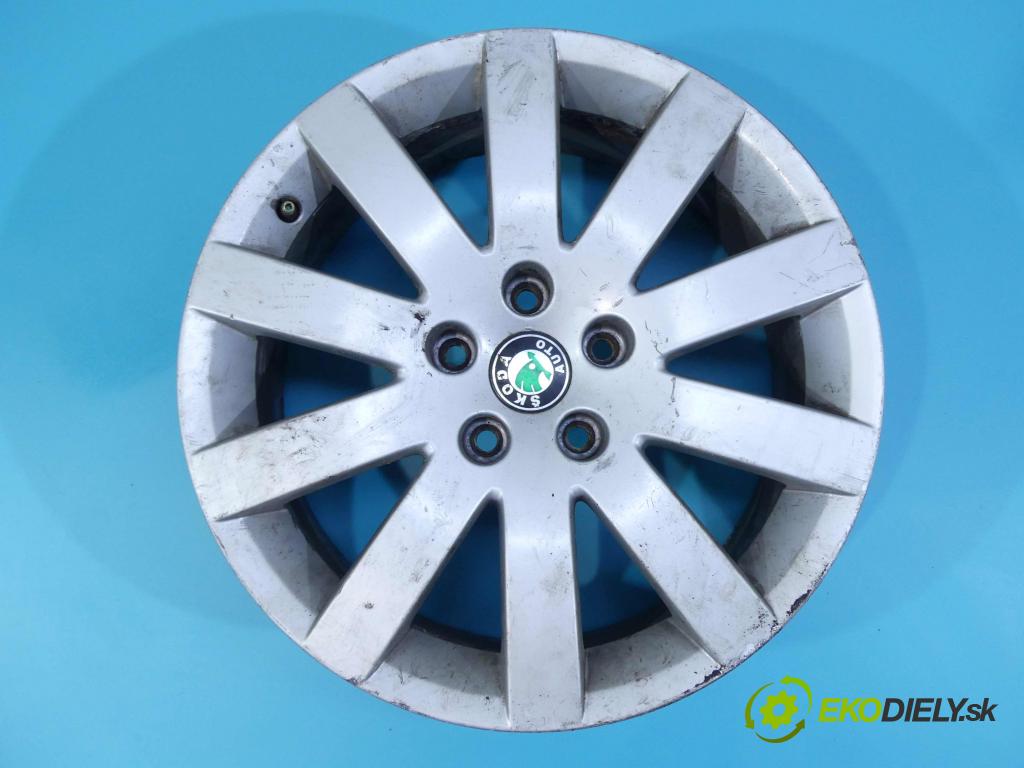 Skoda Octavia II 2004-2013 1.9 tdi 105 hp manual 77 kW 1900 cm3 5- hlinikové disky 3U0601025D