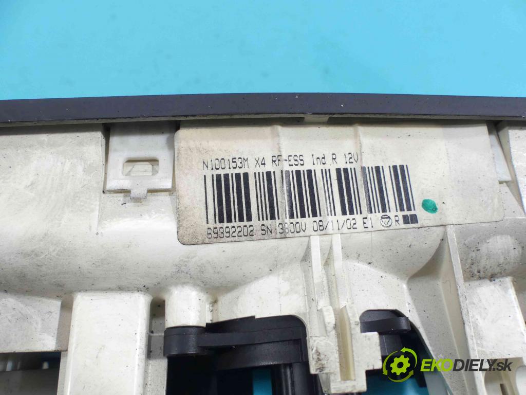 Citroen C5 I 2001-2008 1,8.0 16v 116 HP manual 85 kW 1749 cm3 5- panel kúrenia 69392202