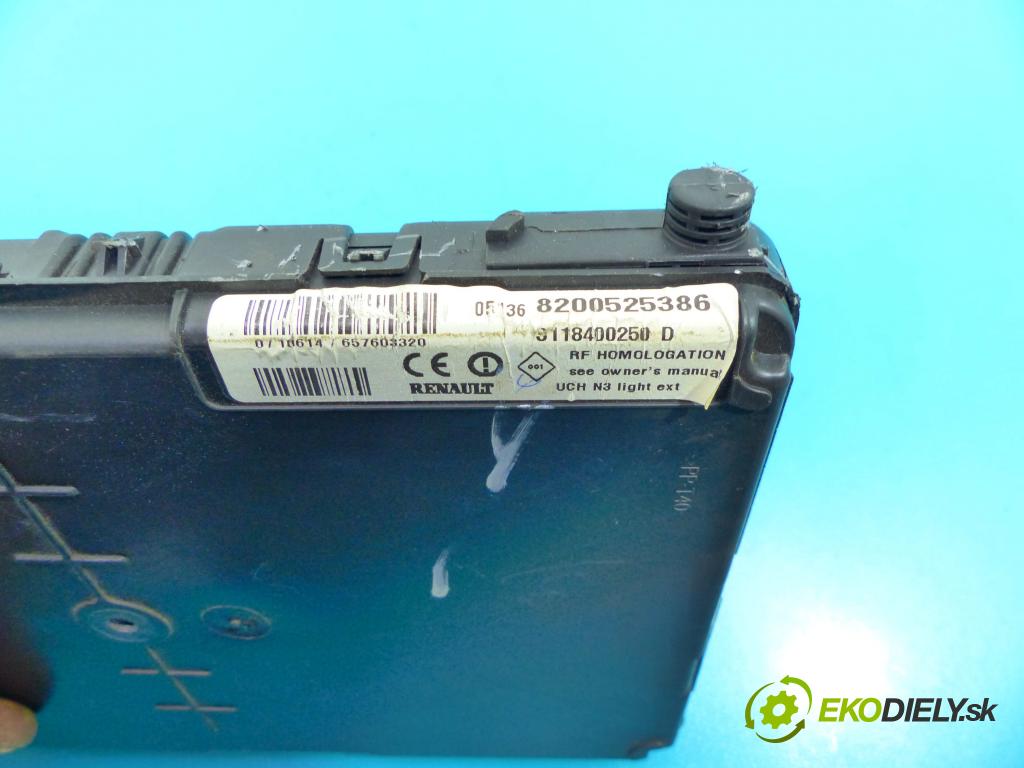 Renault Scenic II 2003-2009 1.9 dci 120 HP manual 88 kW 1870 cm3 5- modul riadiaca jednotka 8200525386 (Ostatné)