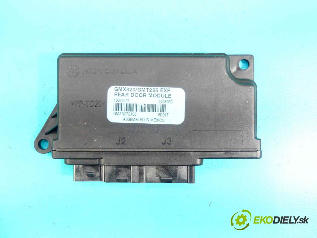 Cadillac SRX 2003-2009 3.6 V6 258 HP automatic 190 kW 3564 cm3 5- modul riadiaca jednotka 10365427 (Ostatné)