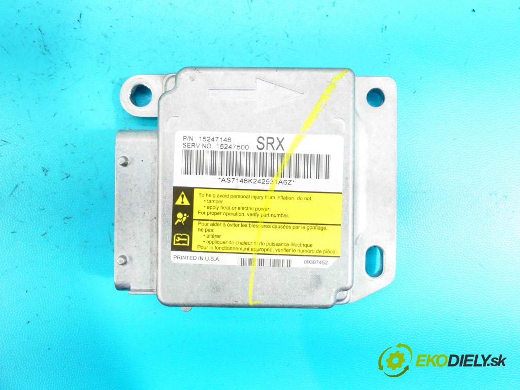 Cadillac SRX 2003-2009 3.6 V6 258 HP automatic 190 kW 3564 cm3 5- modul riadiaca jednotka 15247146 (Ostatné)
