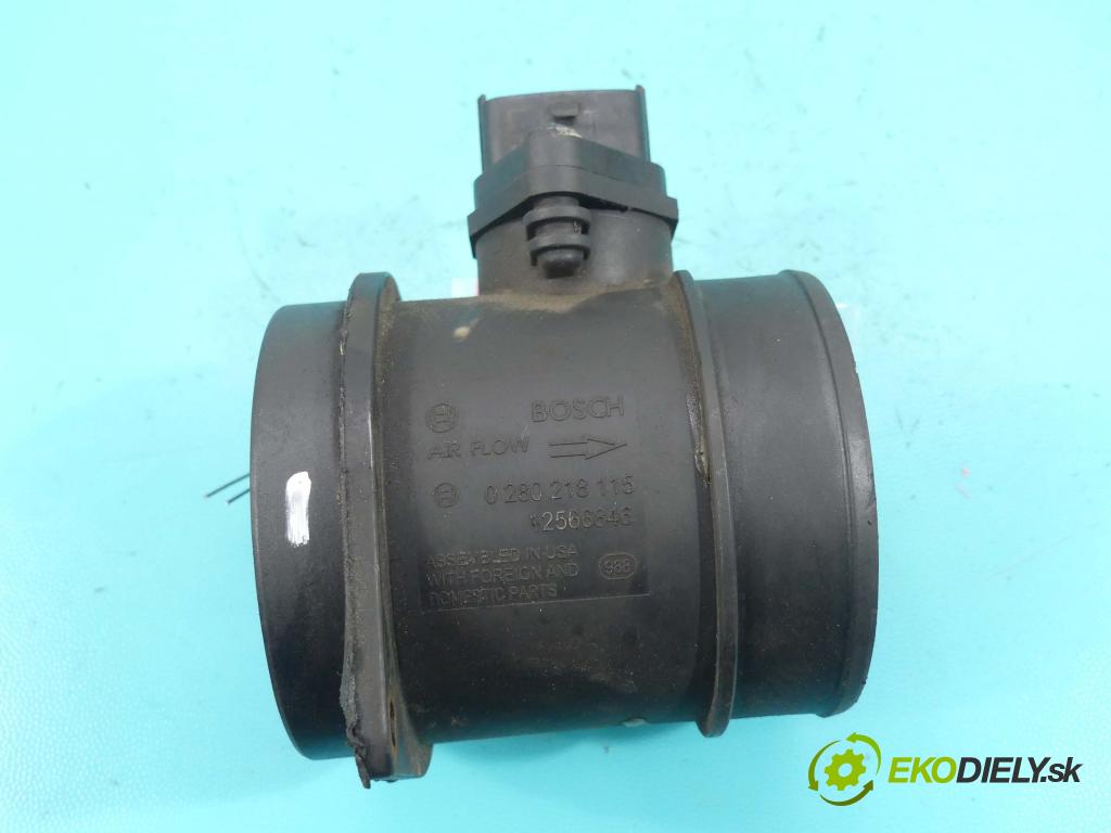 Cadillac SRX 2003-2009 3.6 V6 258 HP automatic 190 kW 3564 cm3 5- průtokoměr: 0280218115 (Váhy vzduchu)