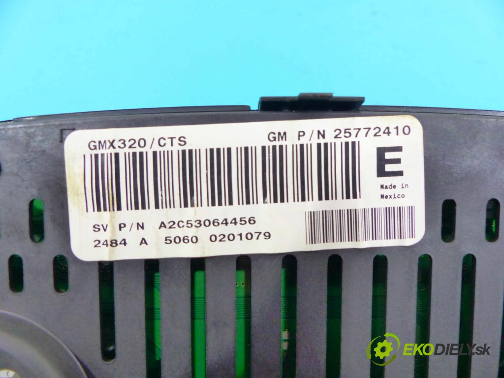 Cadillac SRX 2003-2009 3.6 V6 258 HP automatic 190 kW 3564 cm3 5- prístrojovka/ budíky A2C53064456 (Prístrojové dosky, displeje)