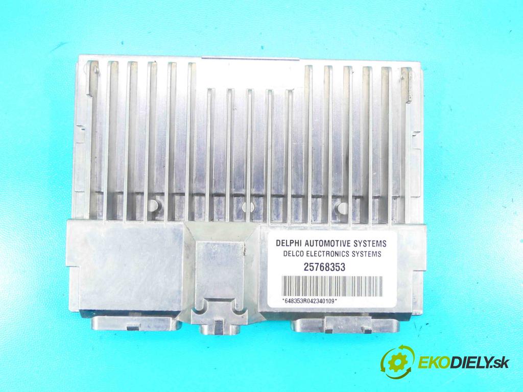 Cadillac SRX 2003-2009 3.6 V6 258 HP automatic 190 kW 3564 cm3 5- modul riadiaca jednotka 25768353 (Ostatné)